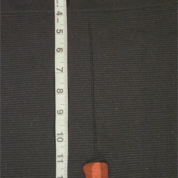 Victoria's Secret Black Ribbed Leggings Size L - Picture 8 of 9